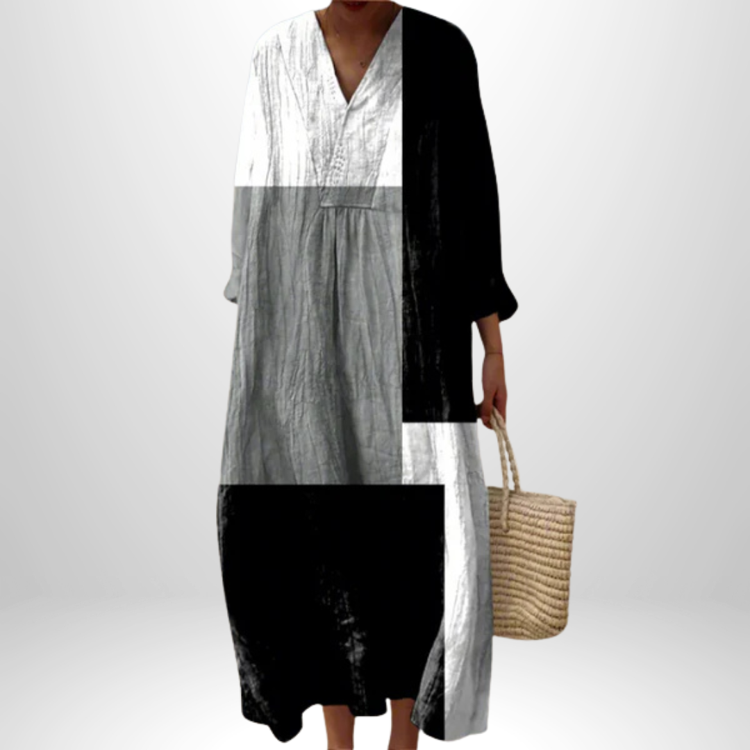 Vilde | Elegant geometrisk kjole