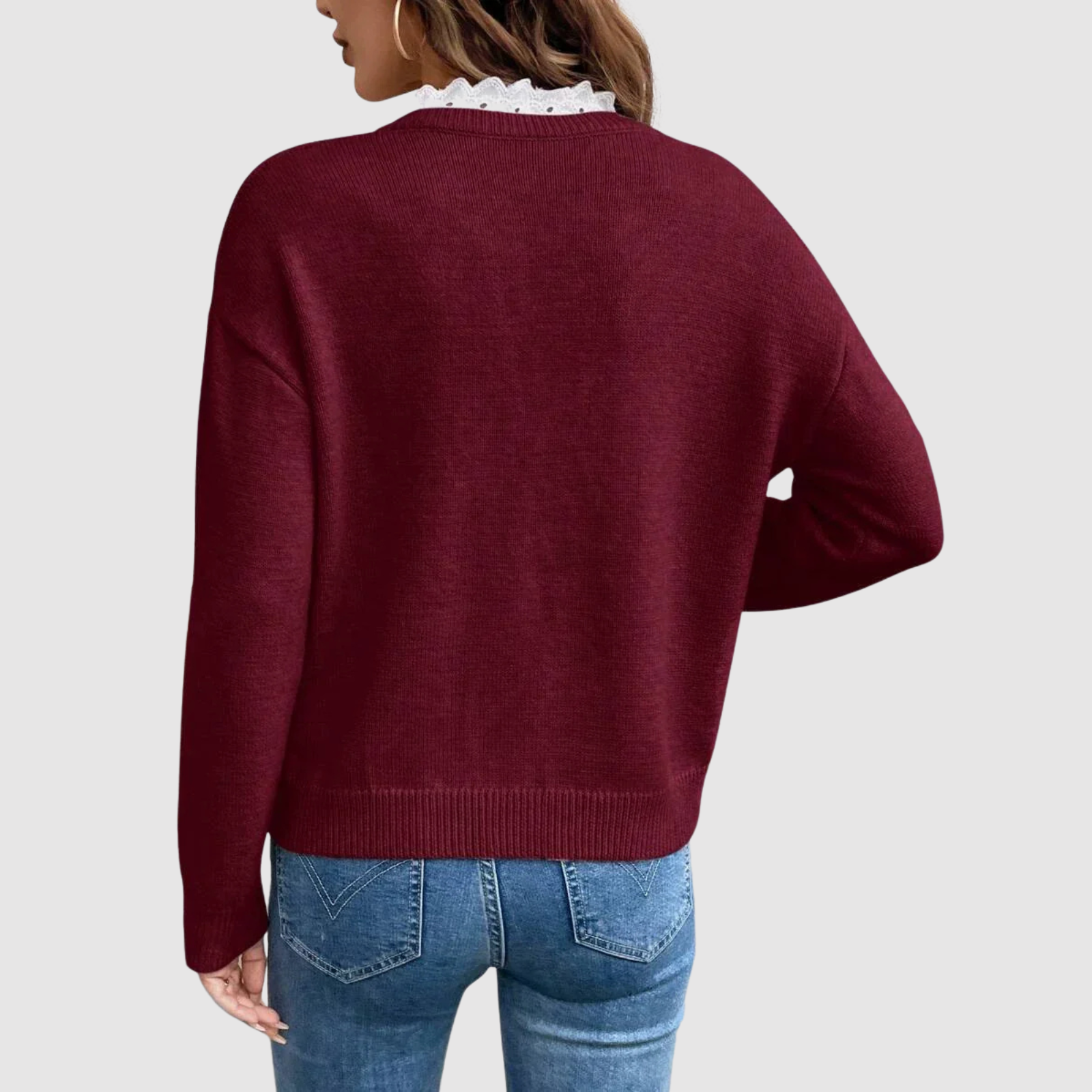 Elise | Volang V|Utringet Genser