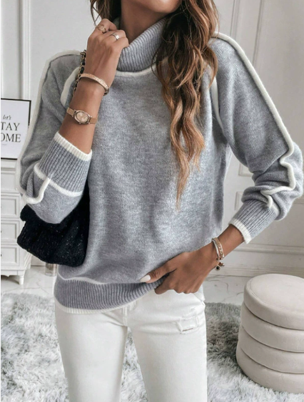 Aurora | Casual Turtleneck Genser