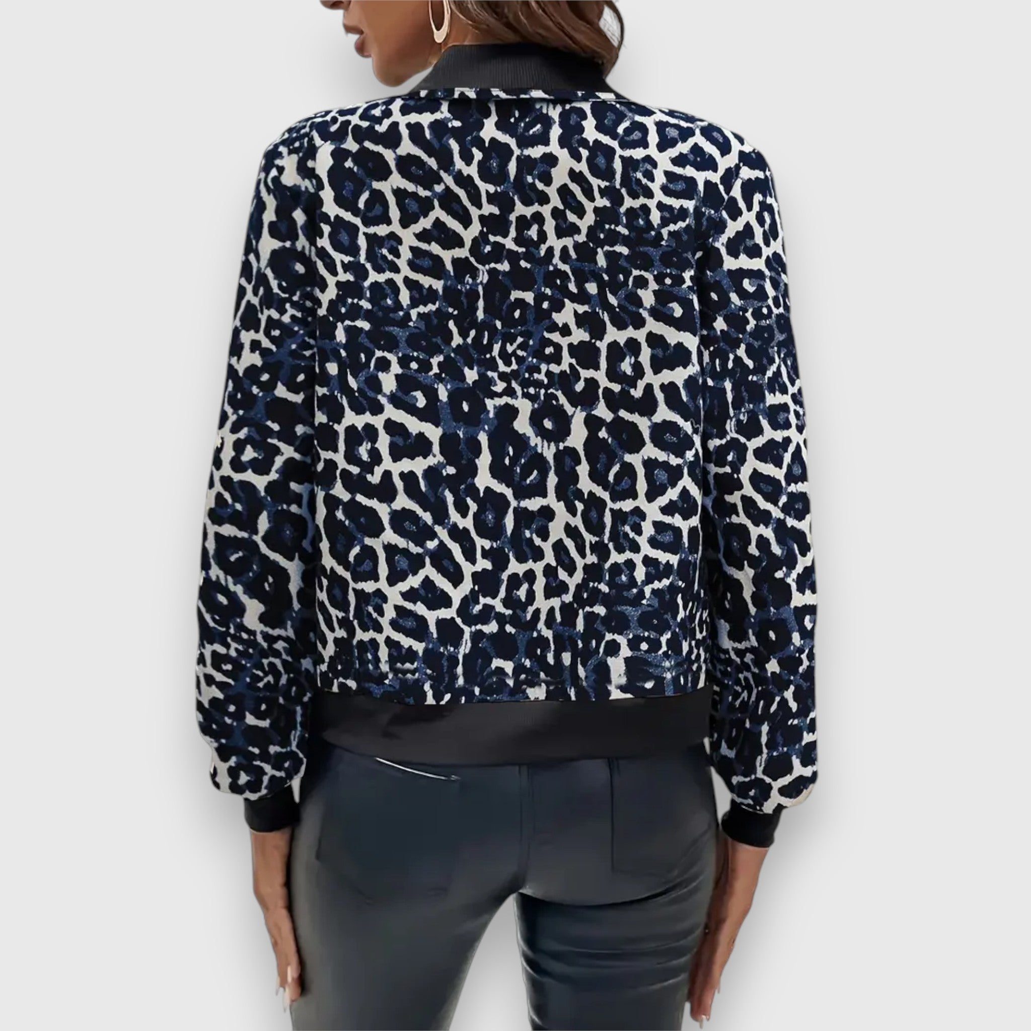 Noelia | Jakke med leopardmønster