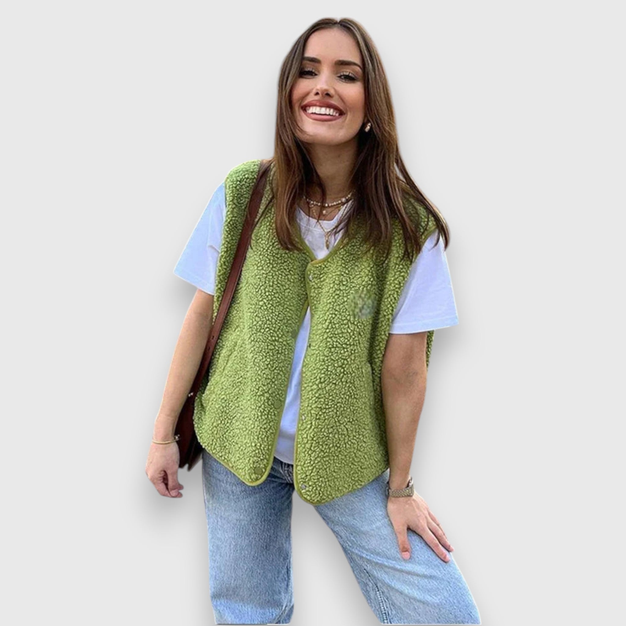 Milena | Koselig fleecevest