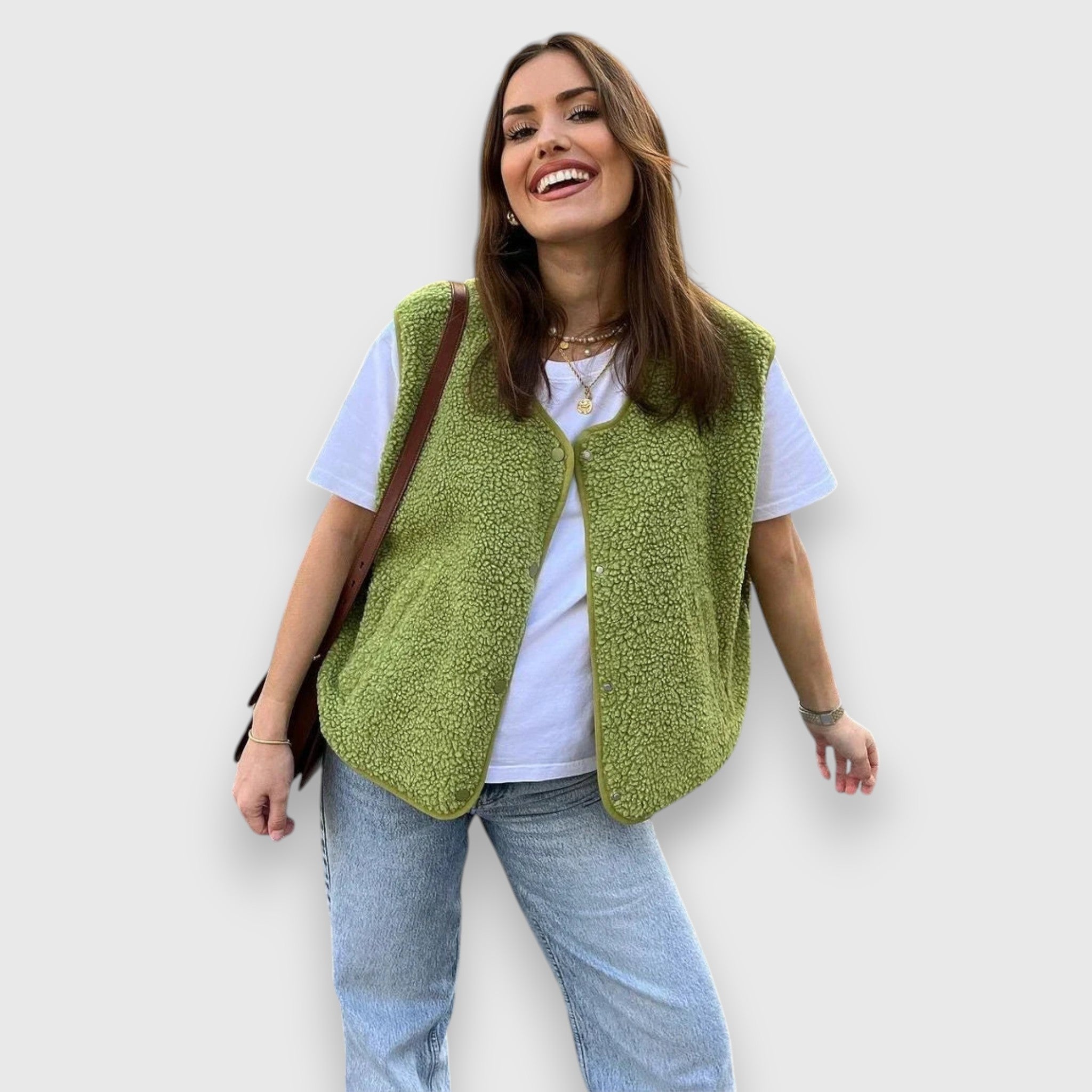 Milena | Koselig fleecevest