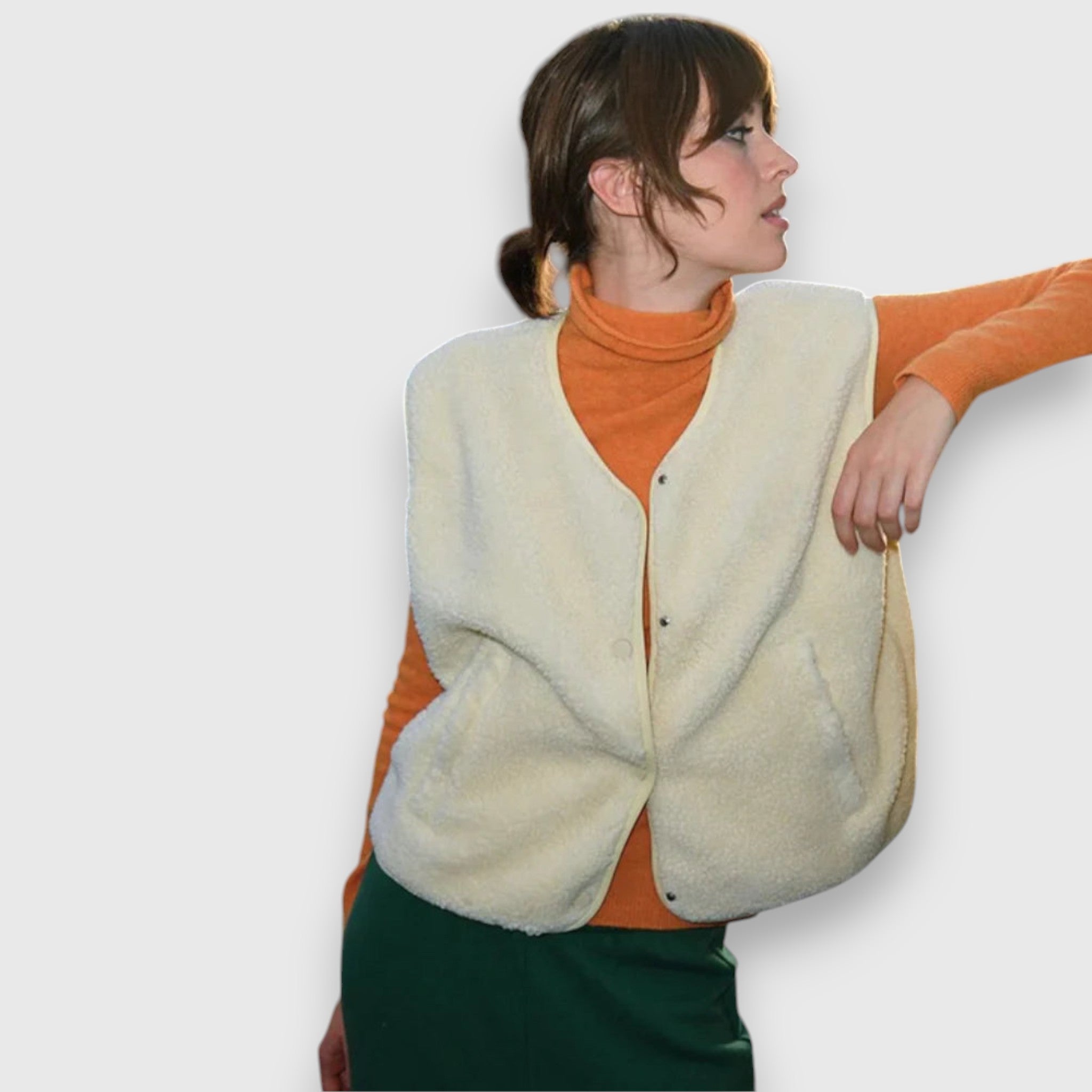 Milena | Koselig fleecevest