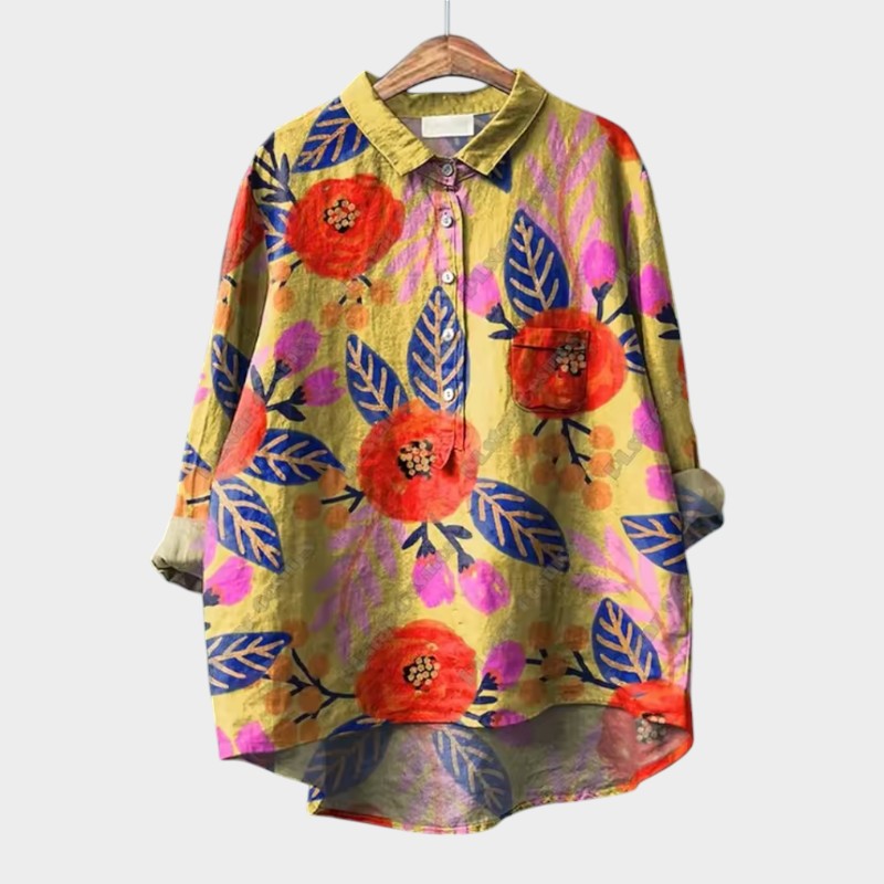 Julie | Elegant vintagebluse