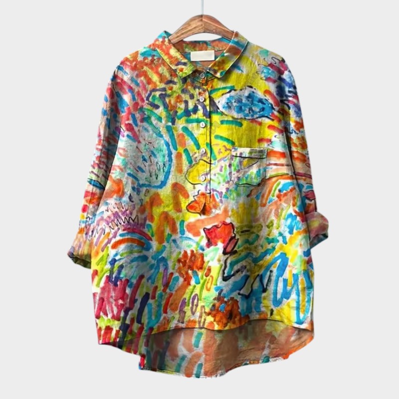 Julie | Elegant vintagebluse