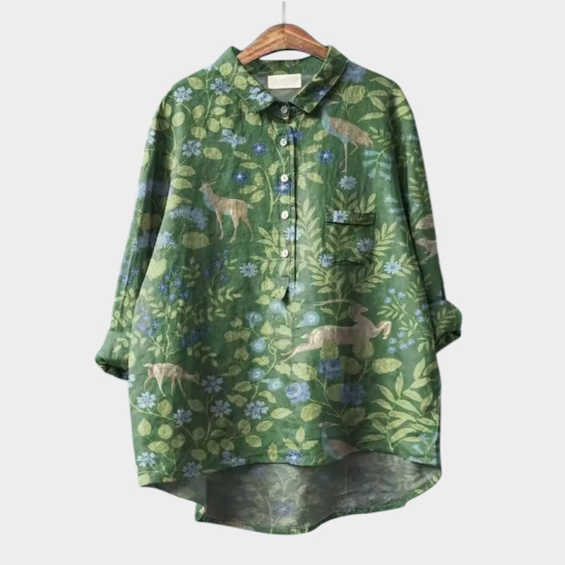 Maja | Elegant vintagebluse