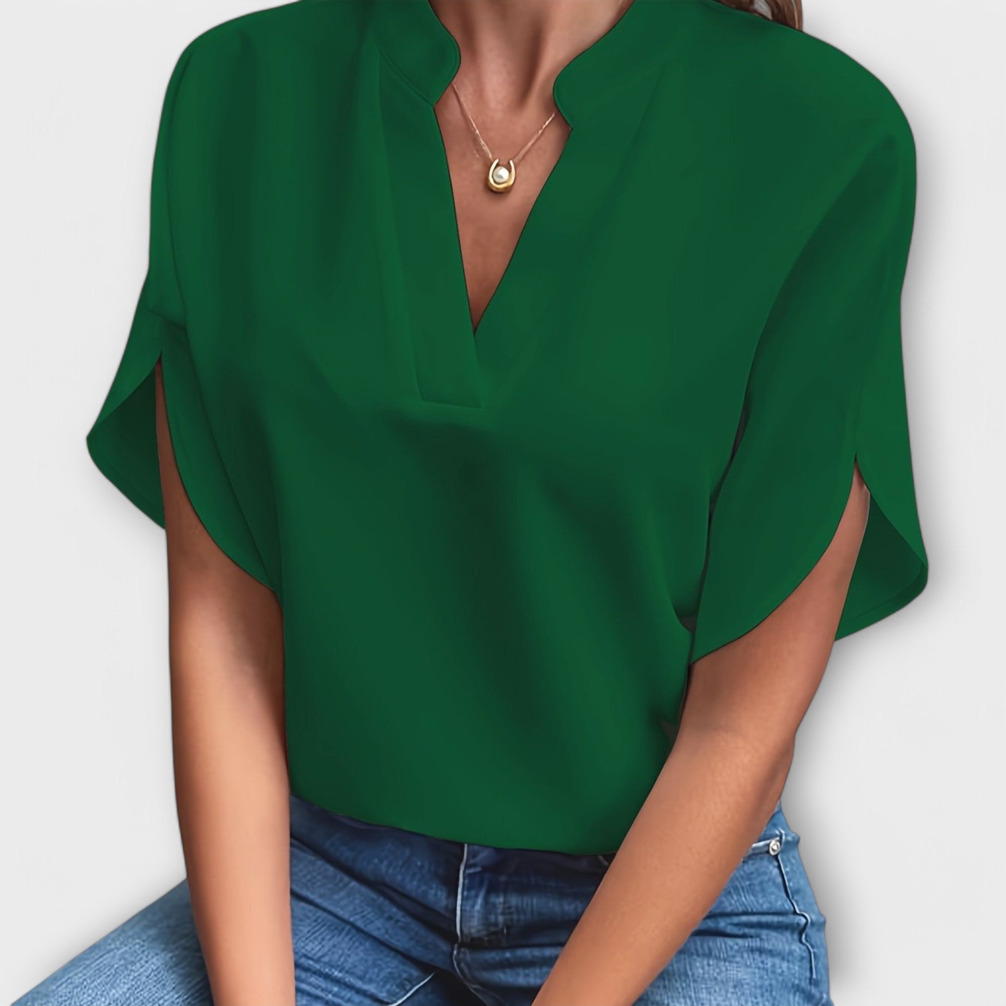 Vivi | Elegant, Lett Bluse for Damer