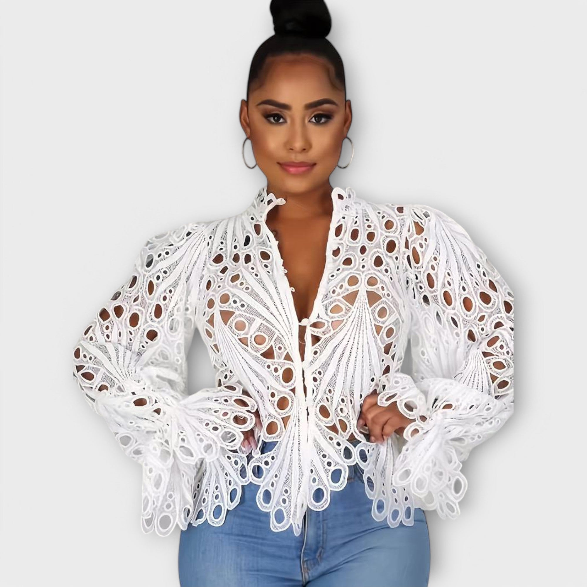 Savannah | Asymmetrisk Bluse