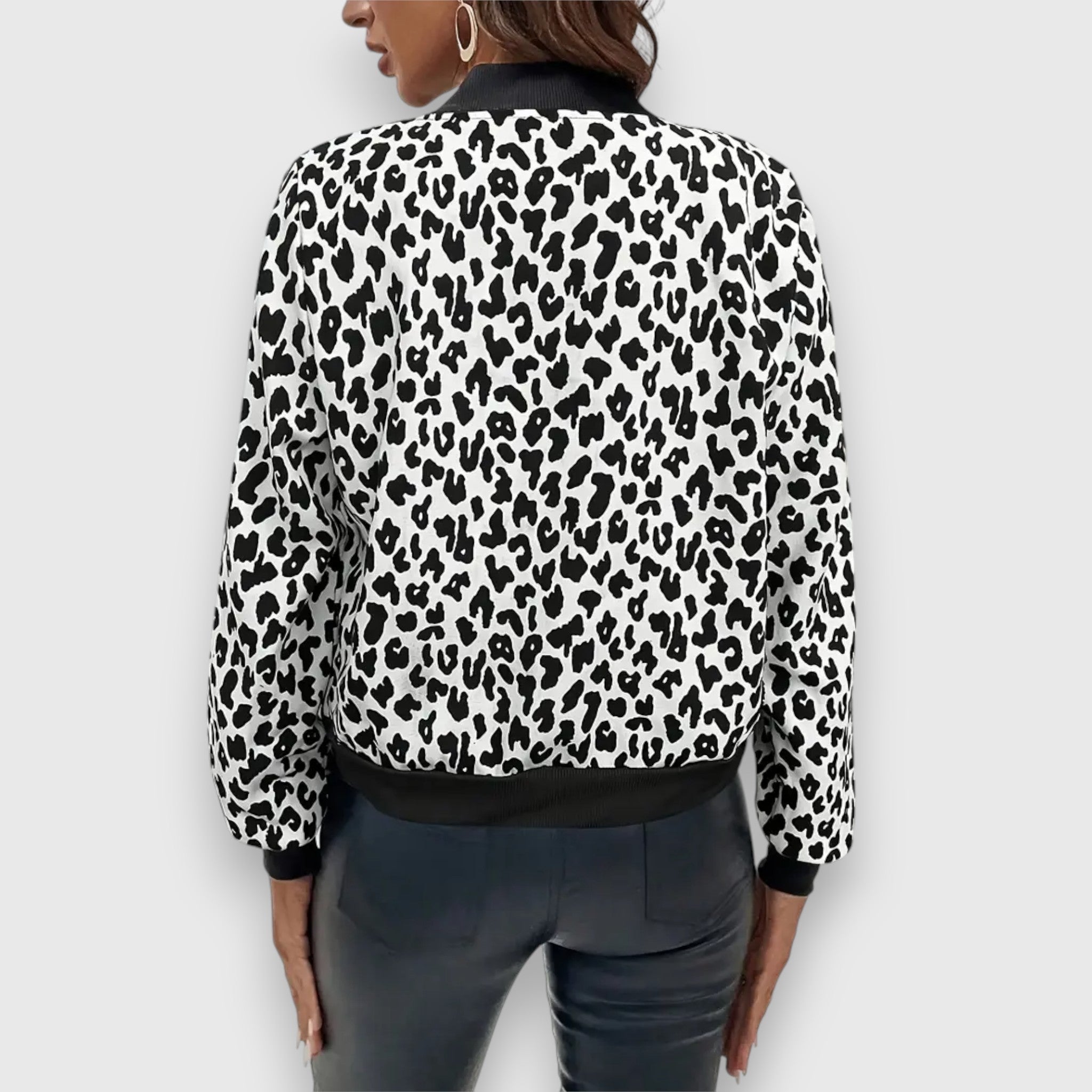 Noelia | Jakke med leopardmønster