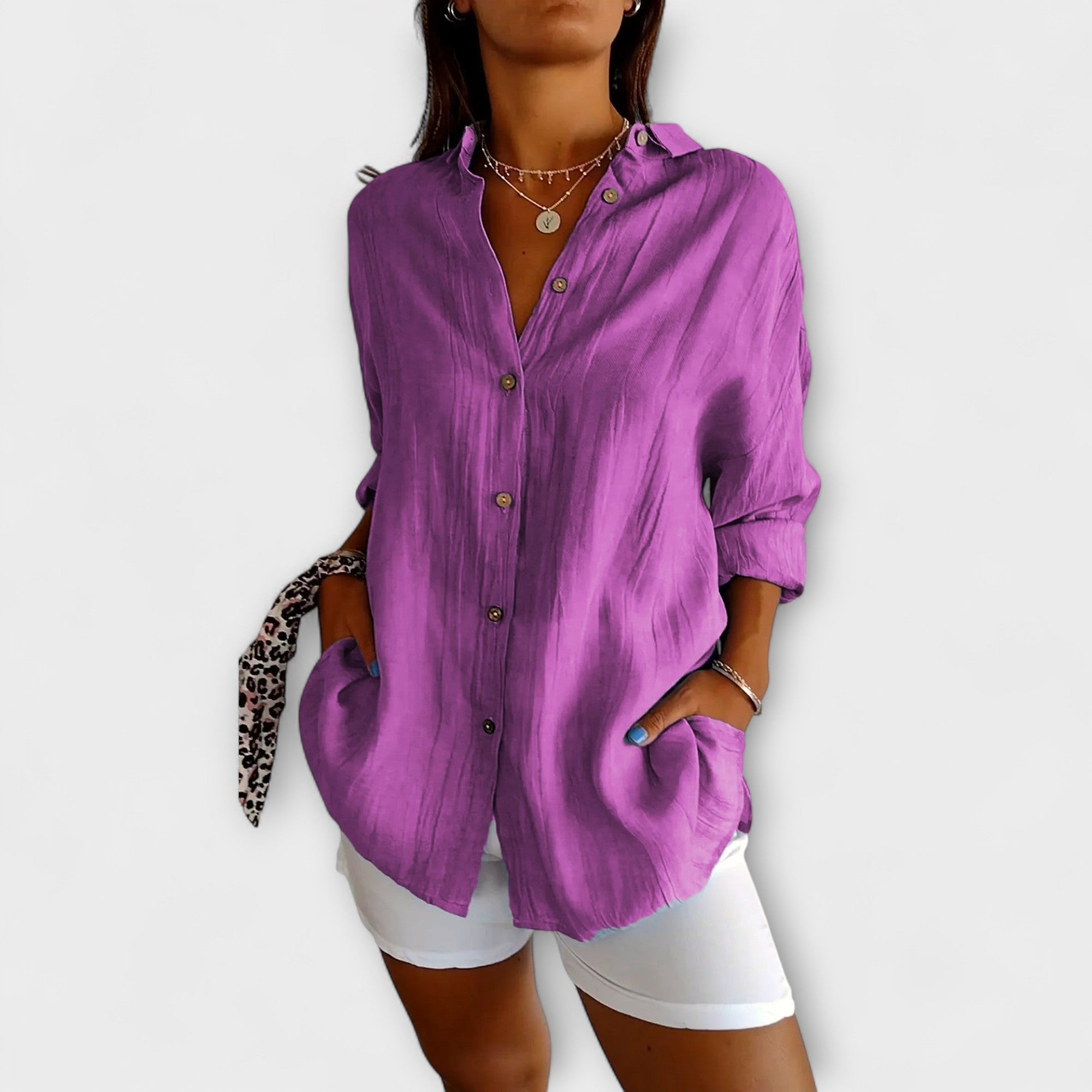 Saskia | Elegant Bluse for Kvinner