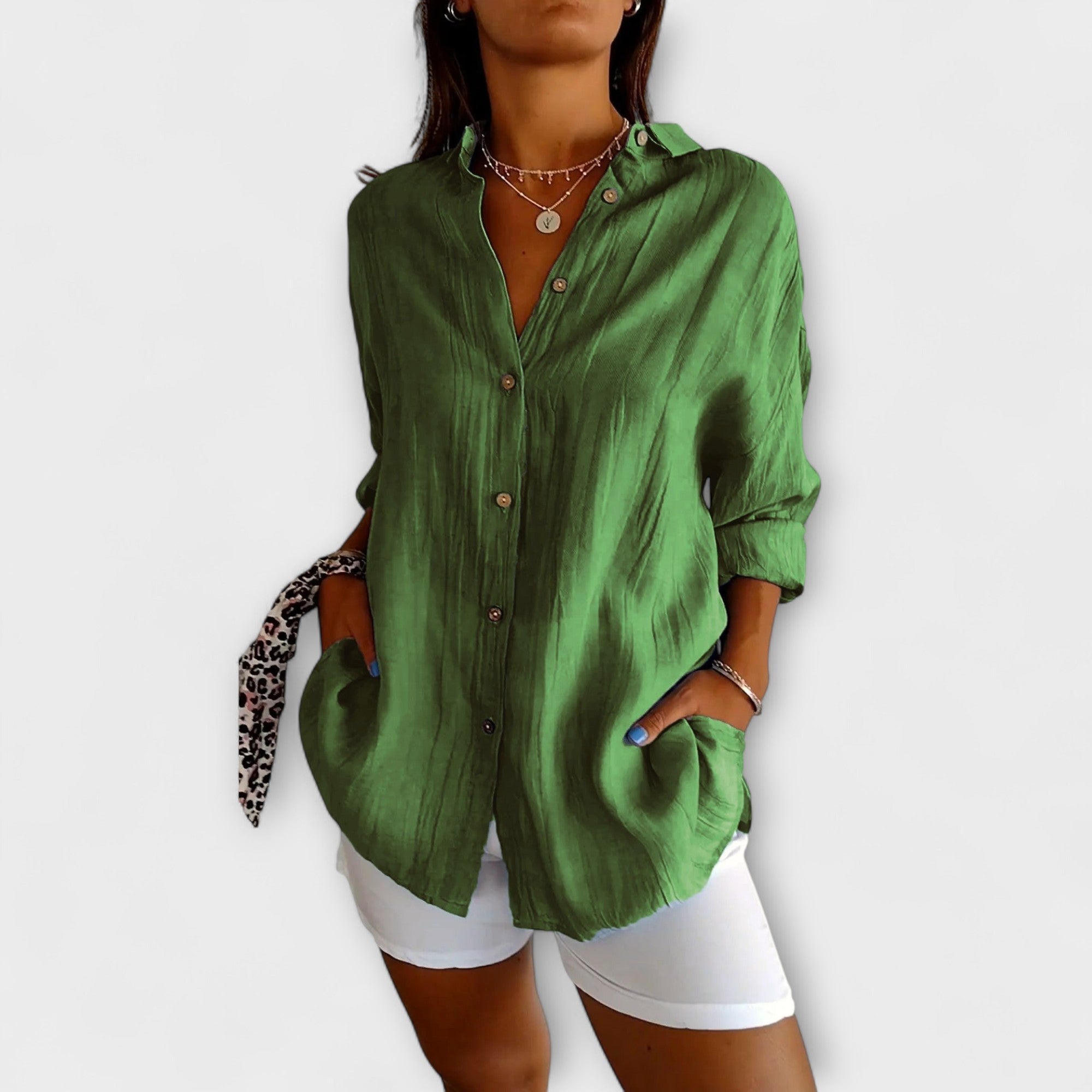 Saskia | Elegant Bluse for Kvinner