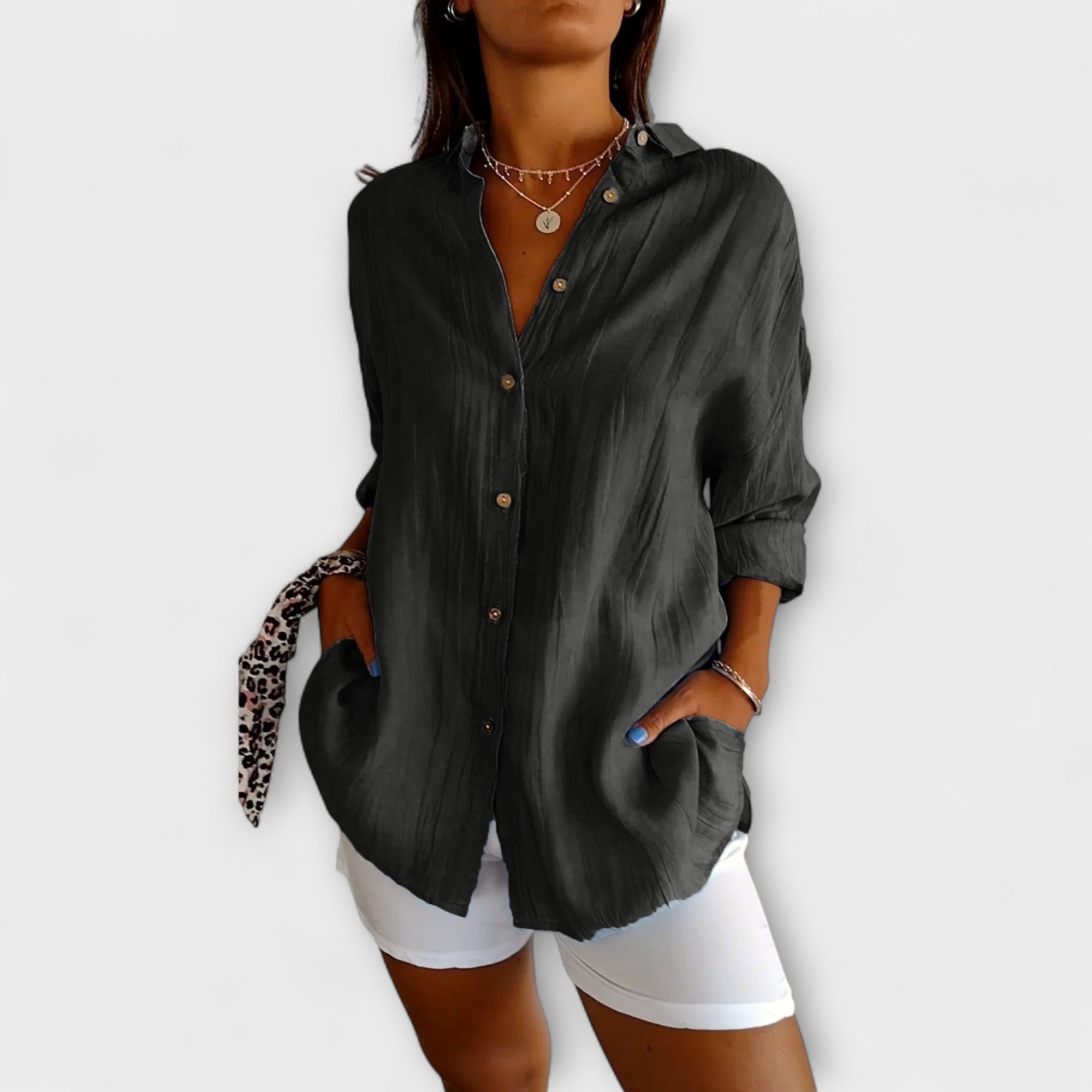 Saskia | Elegant Bluse for Kvinner