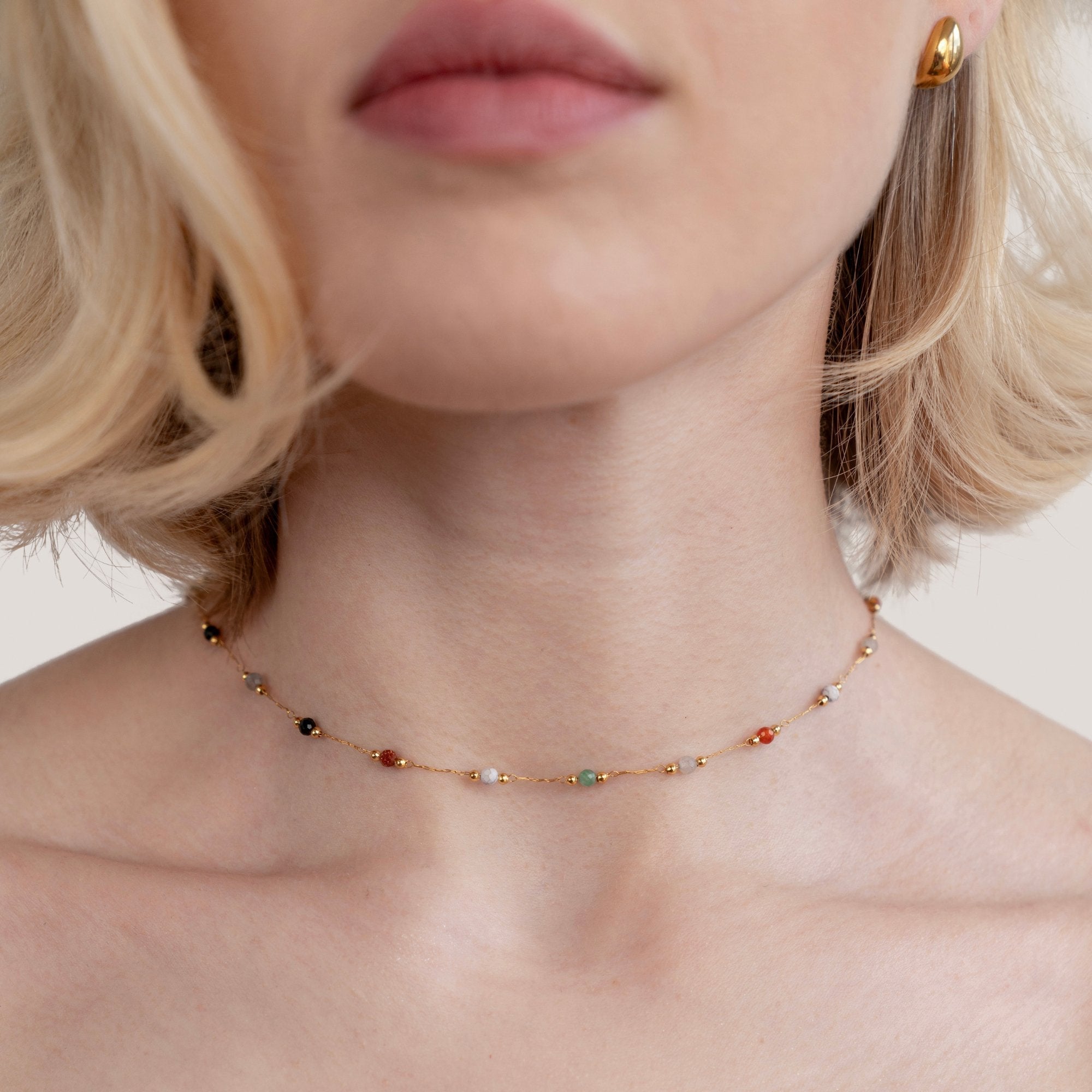 Alva | Stenhalsband