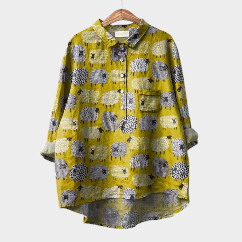 Amelie | Elegant vintagebluse