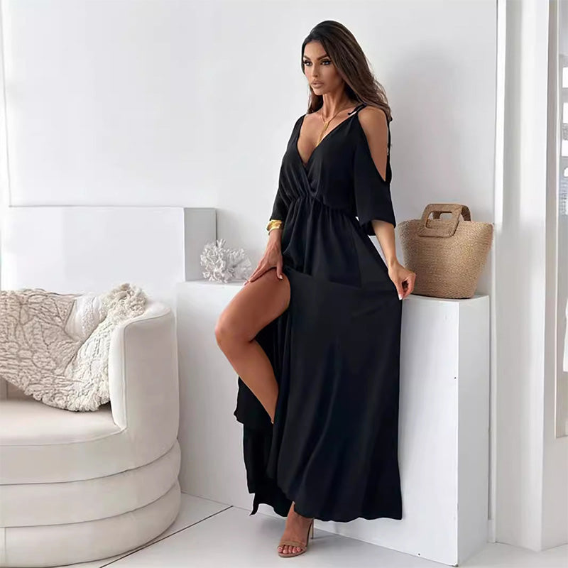 Sienna | Elegant kjole med splitt på siden