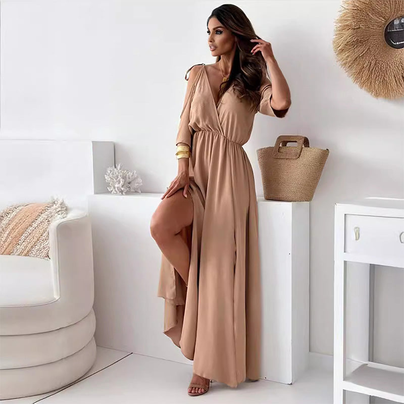 Sienna | Elegant kjole med splitt på siden