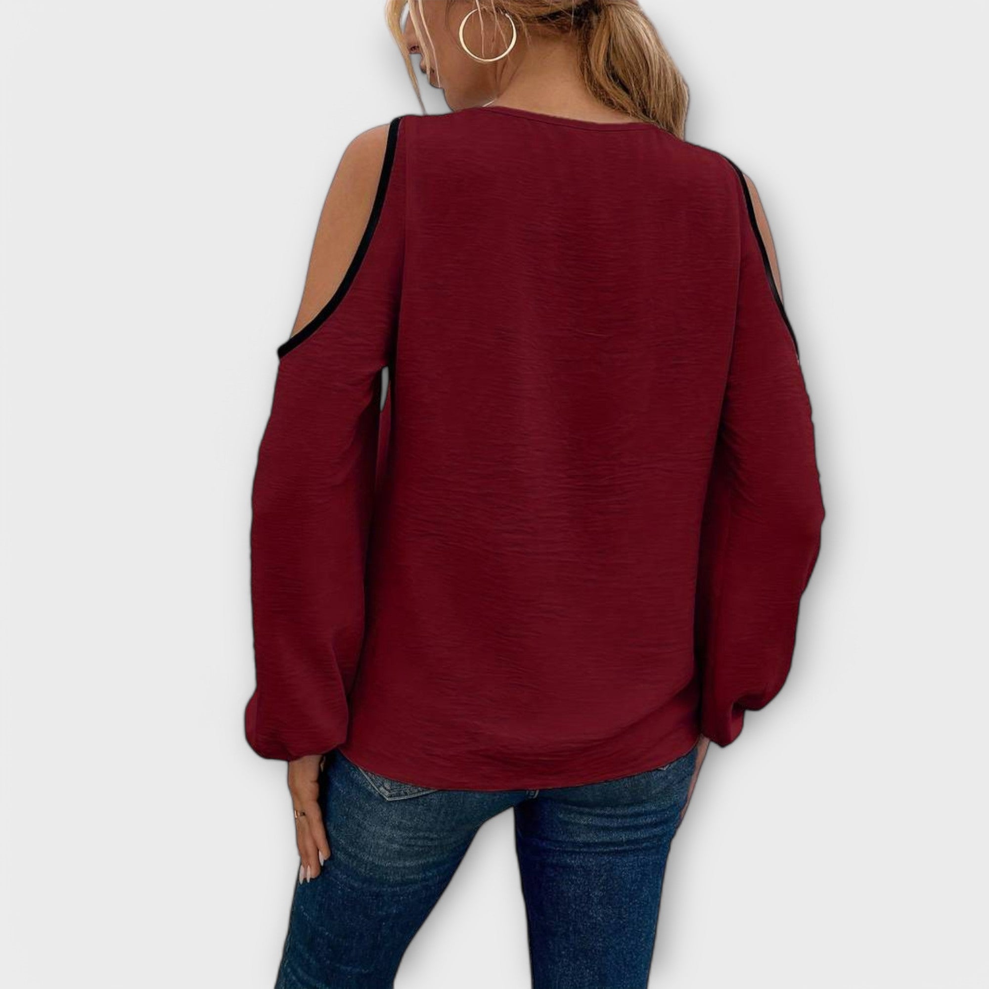 Scarlett | Bluse med firkantet hals