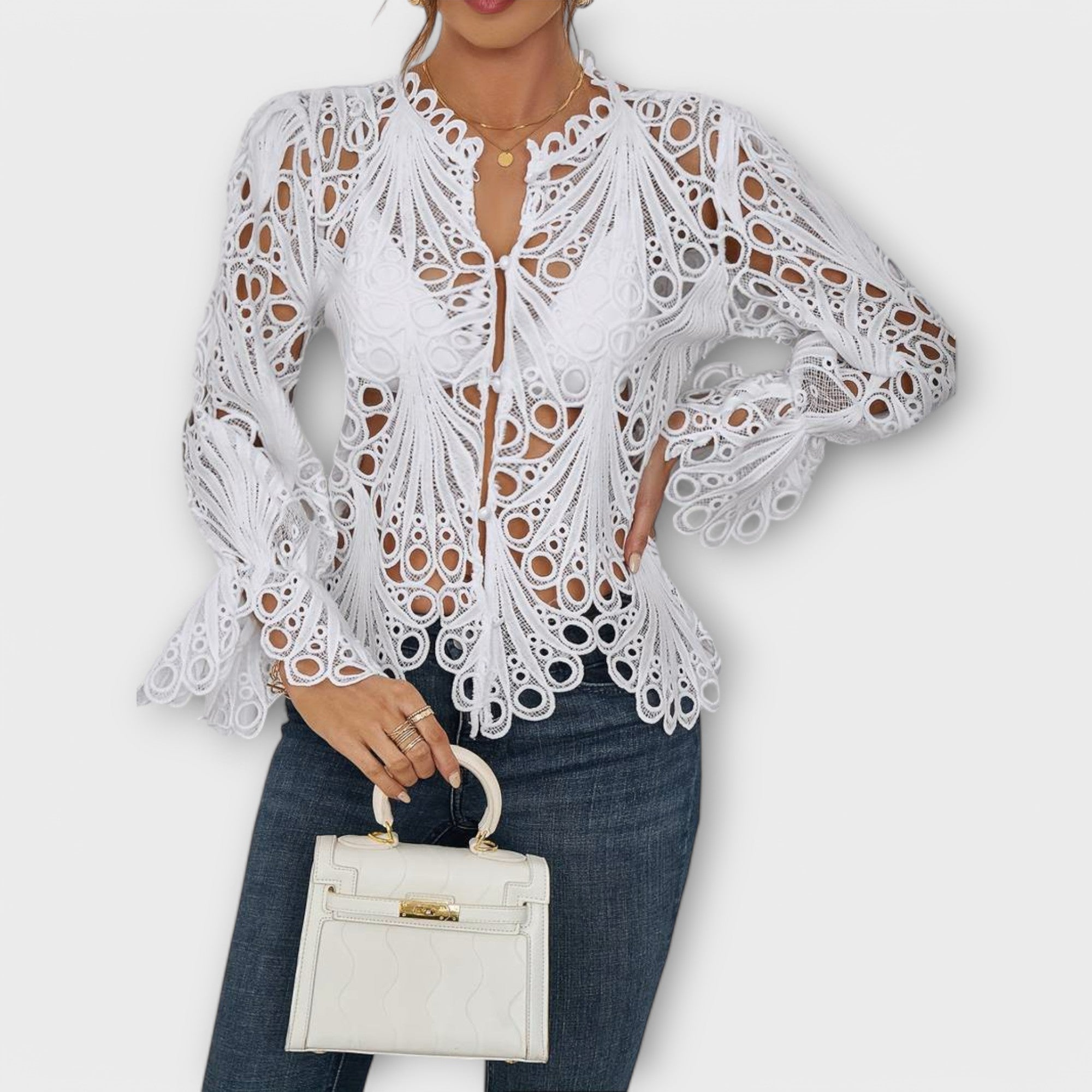 Savannah | Asymmetrisk Bluse