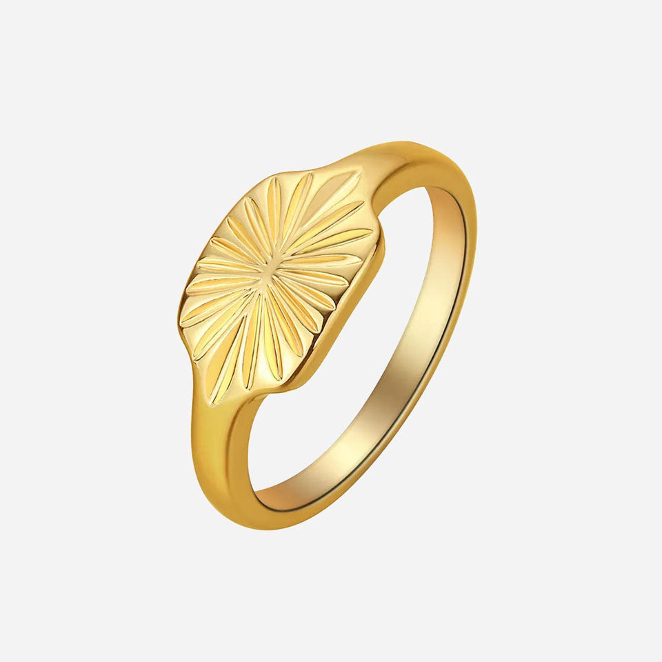 Aurizette | Solstråle Ring 18K Gull