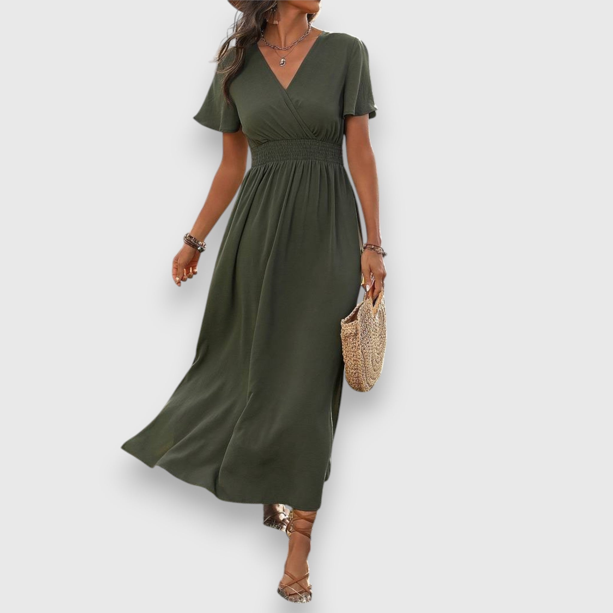 Bianca | Elegant kortermet kjole