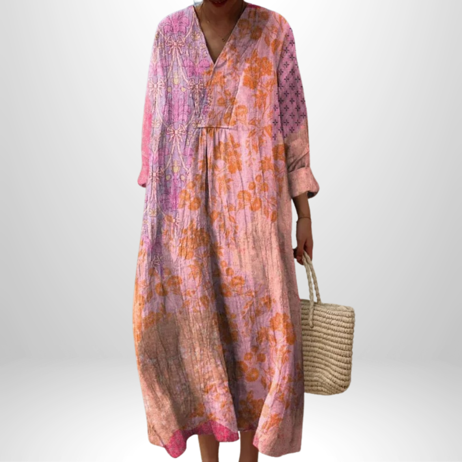 Kjersti | Elegant geometrisk kjole