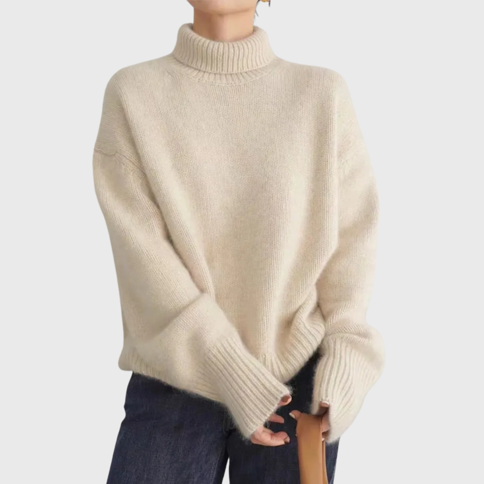 Jovie | Minimalist Turtleneck Genser