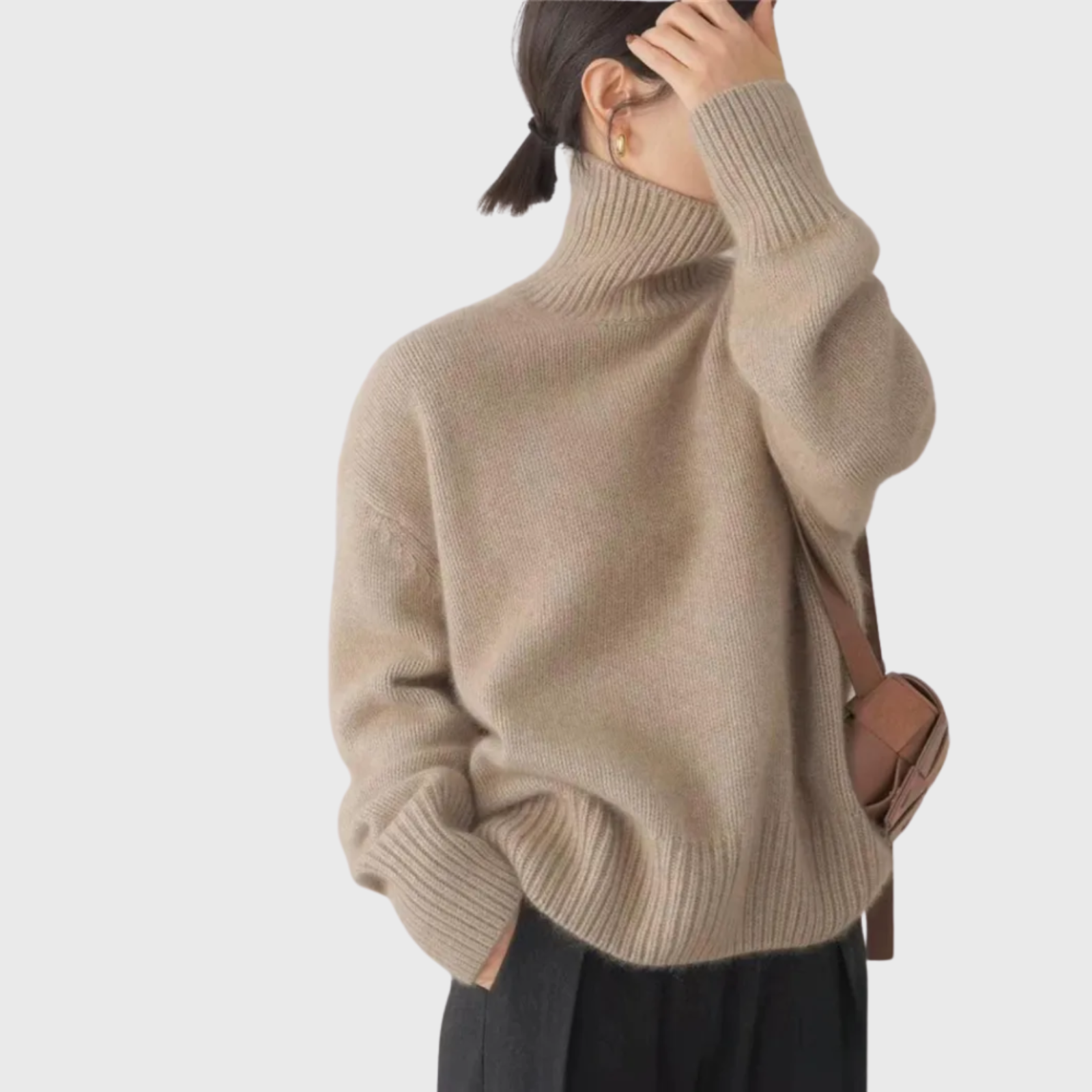 Jovie | Minimalist Turtleneck Genser
