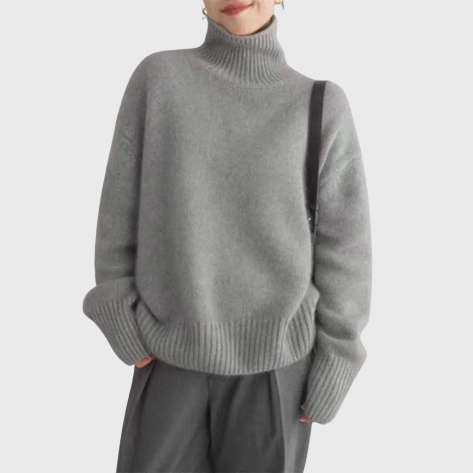 Jovie | Minimalist Turtleneck Genser