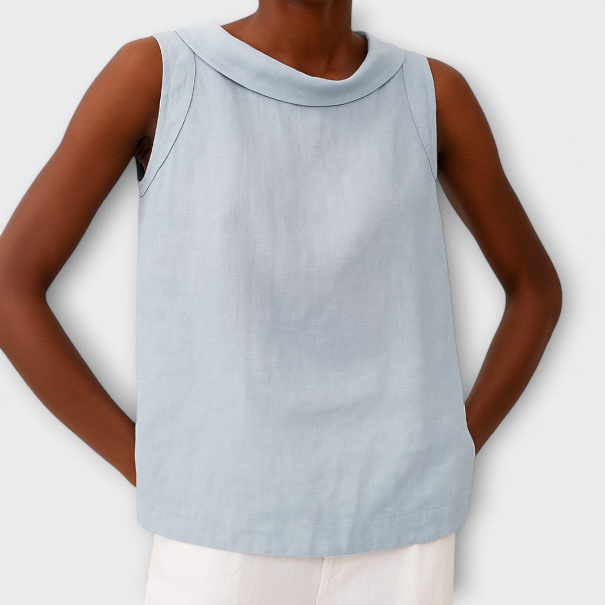 Brianna | Elegant Uten Ermer Top