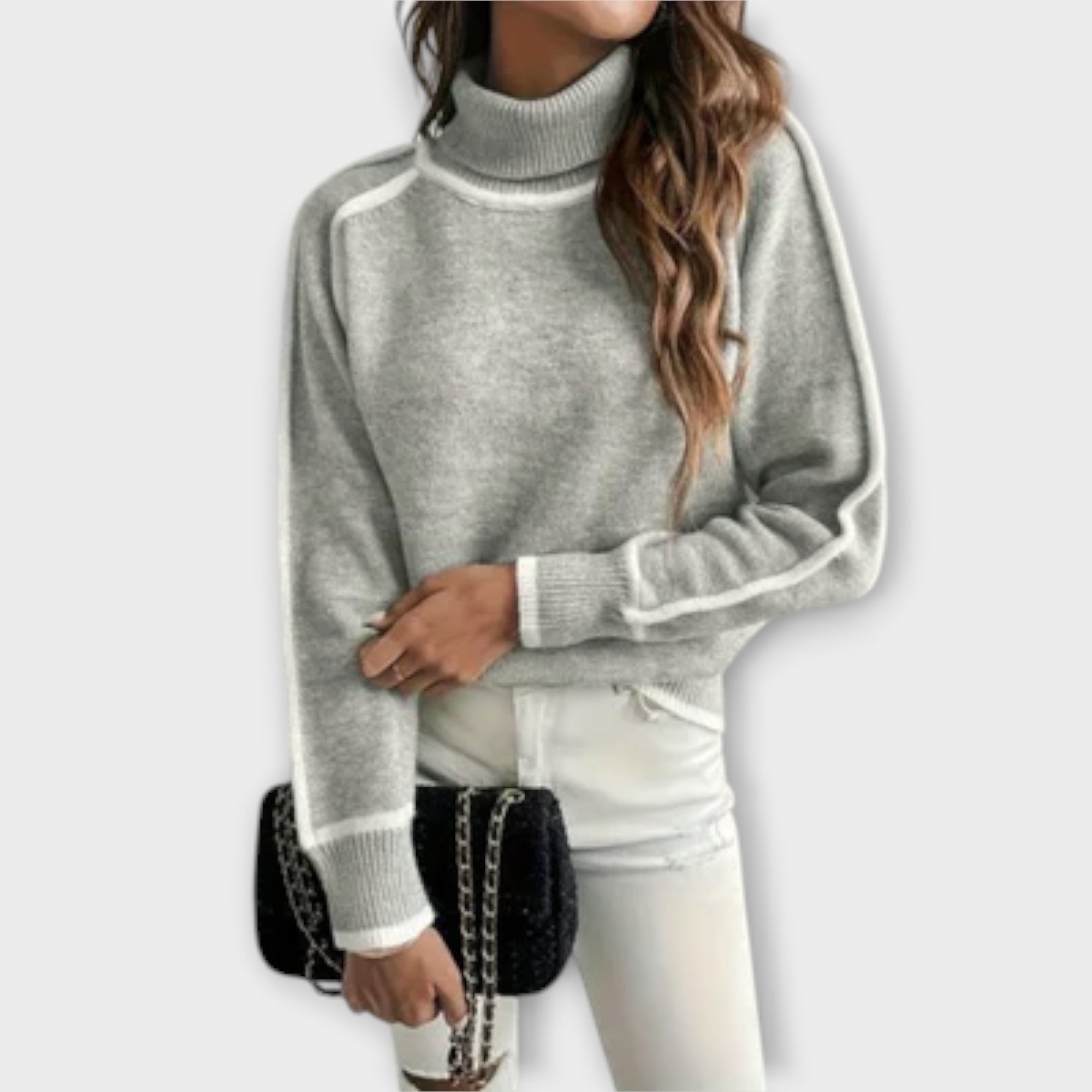 Aurora | Casual Turtleneck Genser