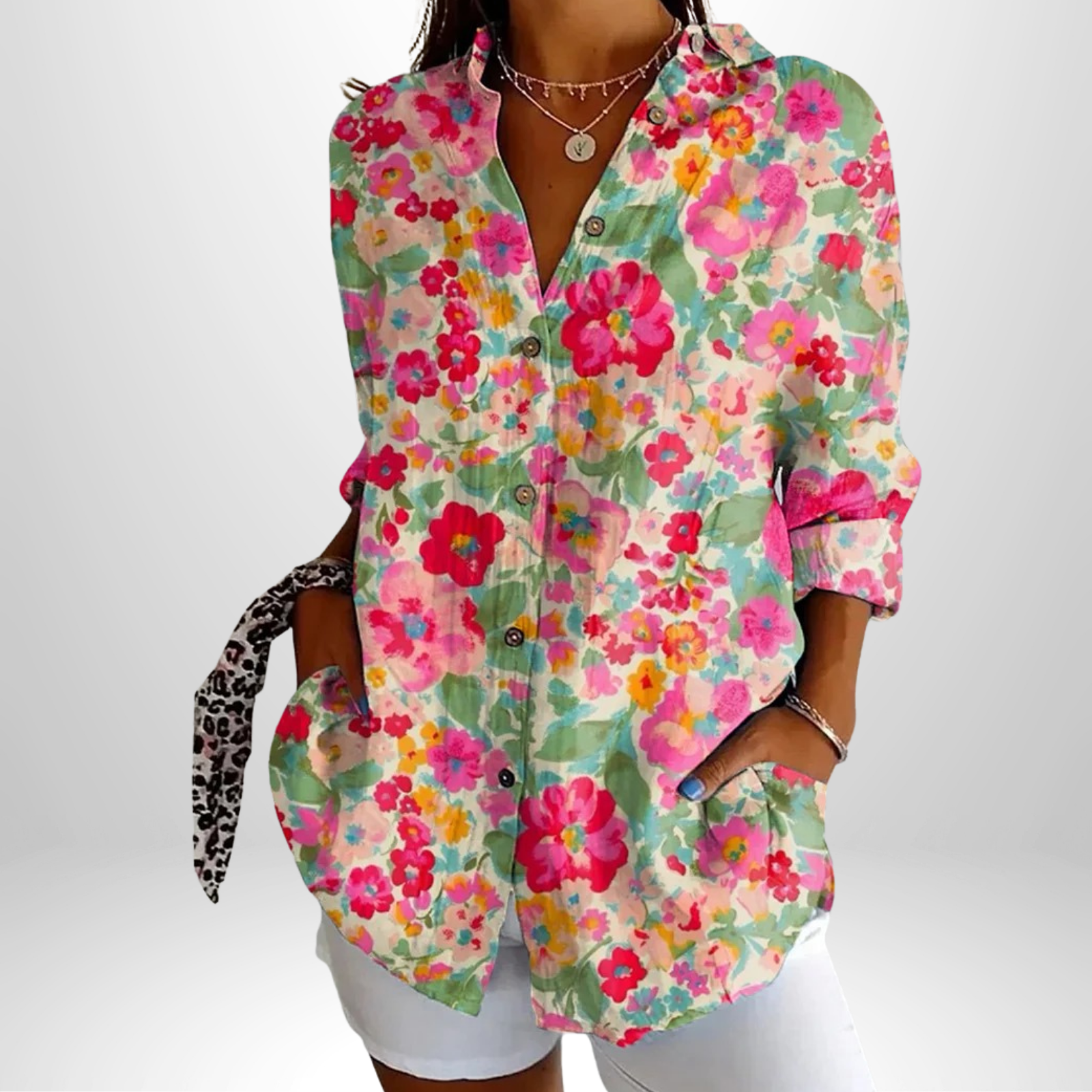 Emilie | Kunstnerisk Bluse