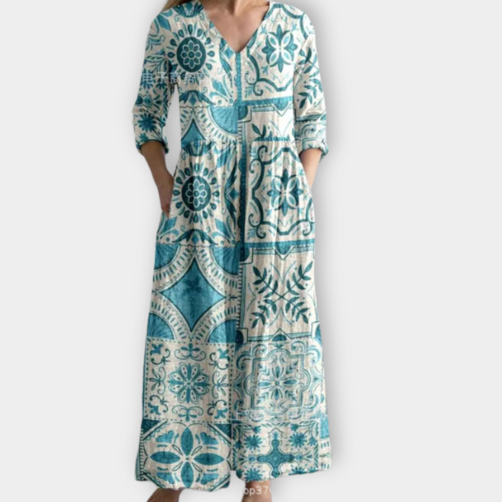 Iselin | Elegante vintage kjole