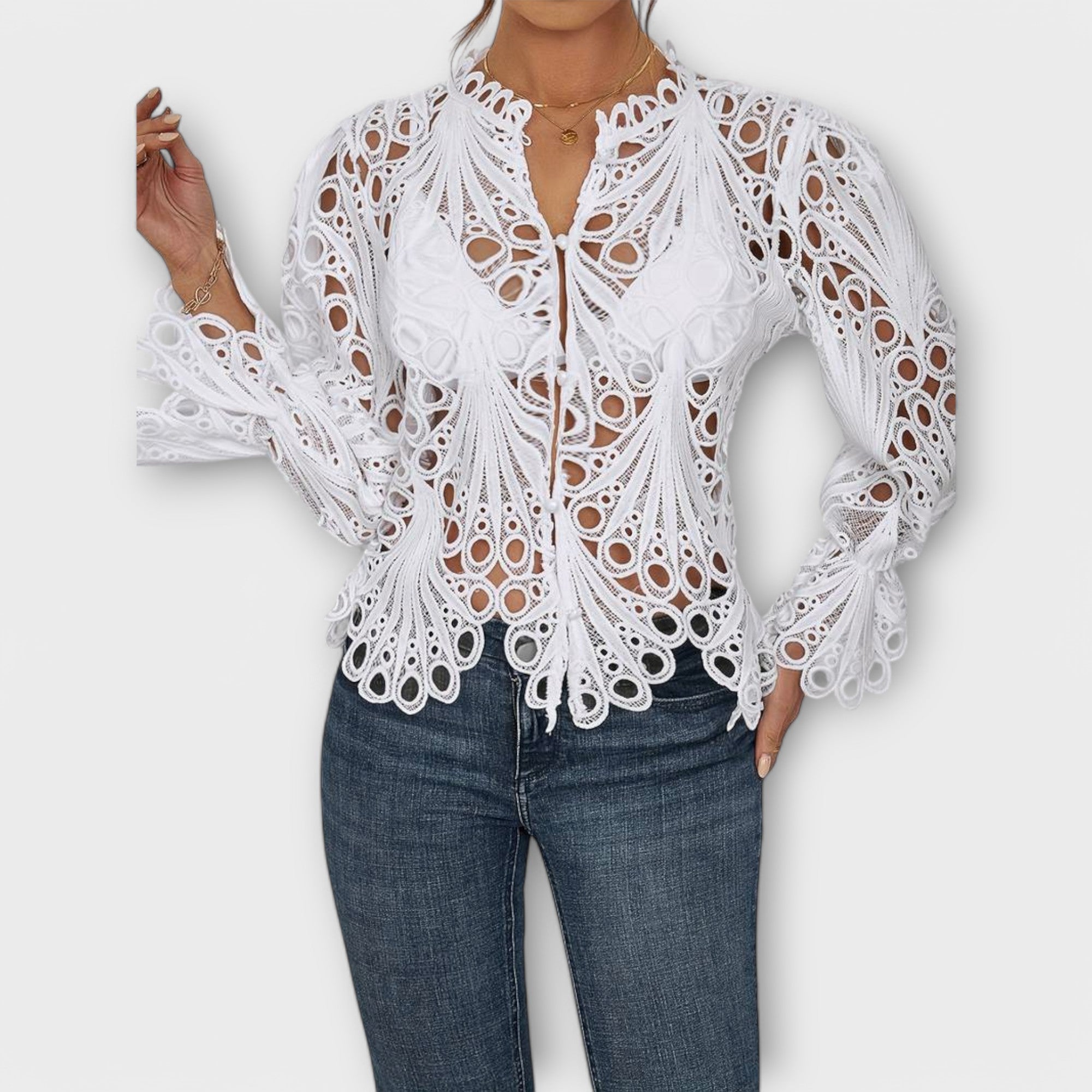 Savannah | Asymmetrisk Bluse
