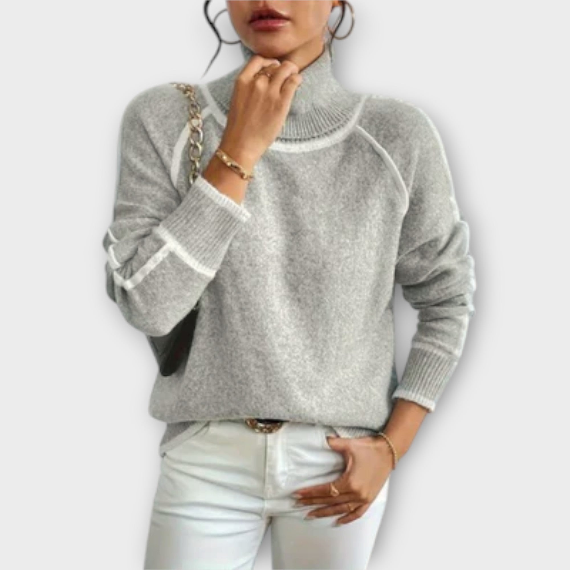 Aurora | Casual Turtleneck Genser