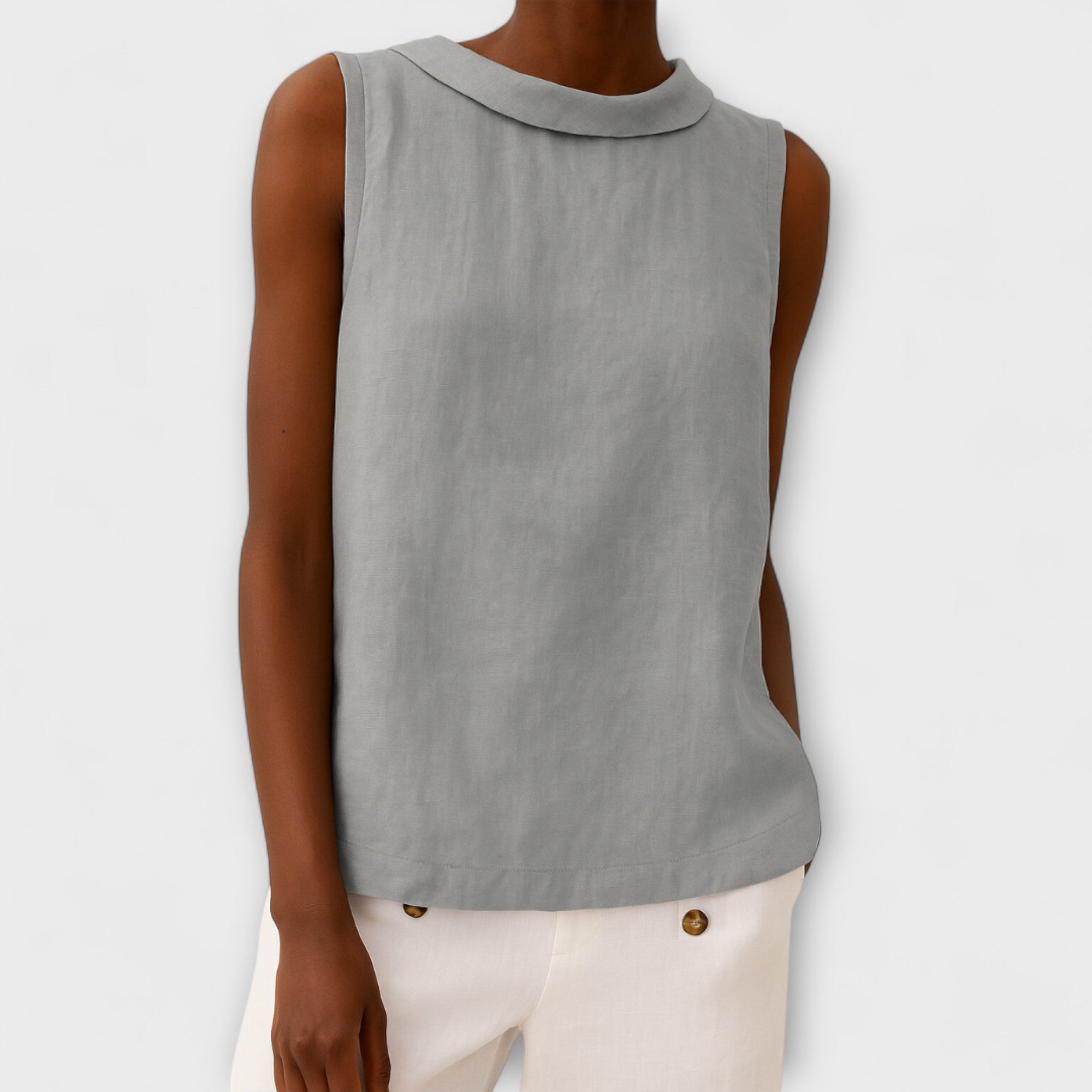 Brianna | Elegant Uten Ermer Top