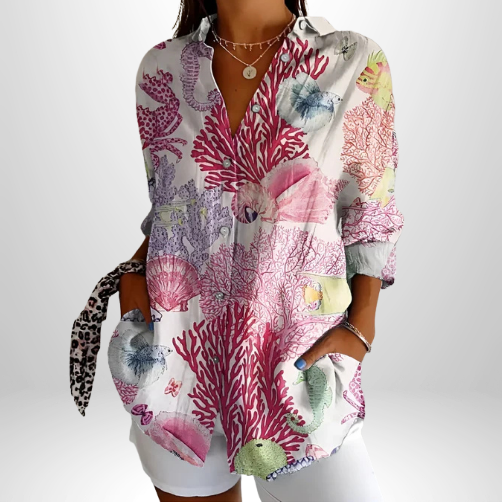 Malin | Kunstnerisk Bluse