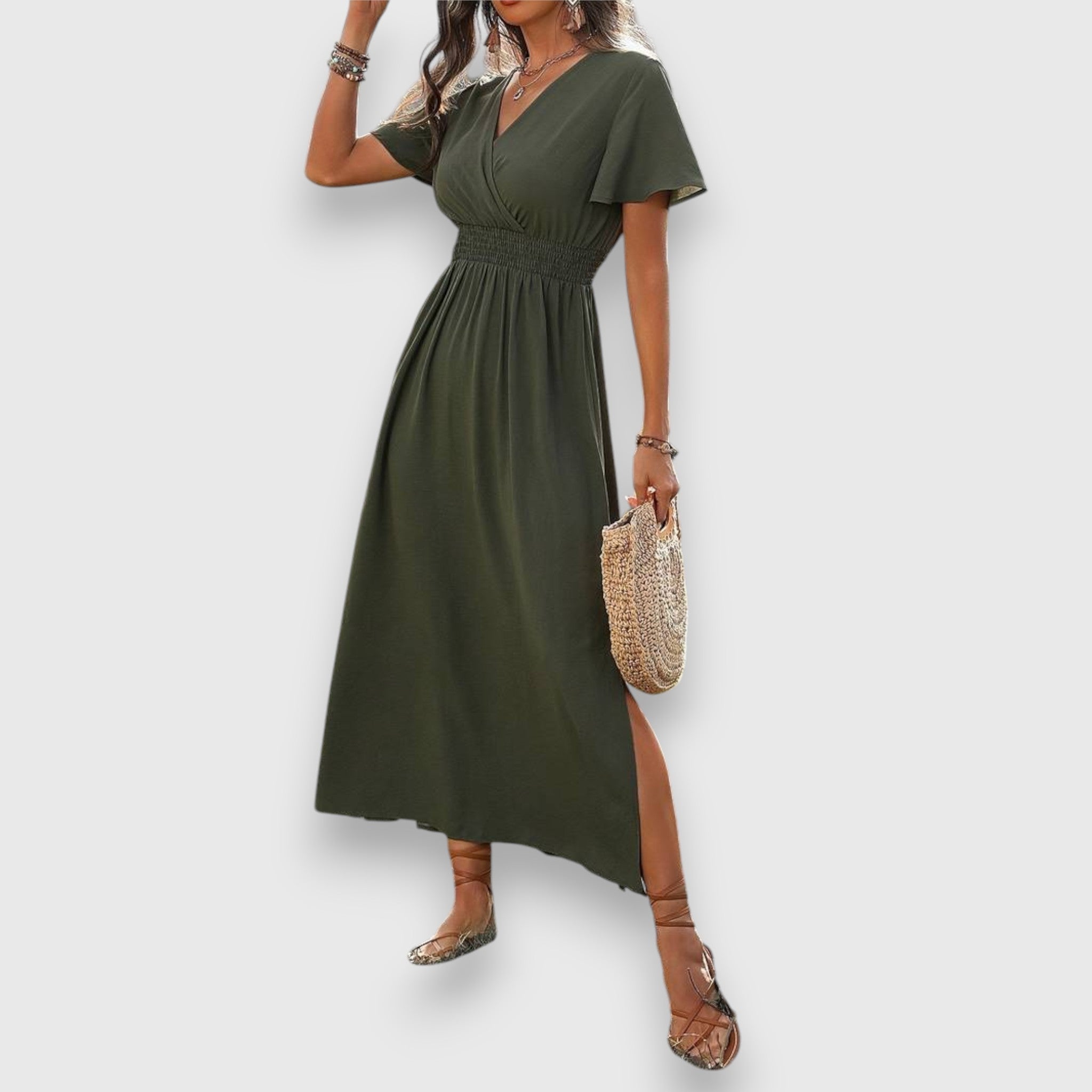 Bianca | Elegant kortermet kjole