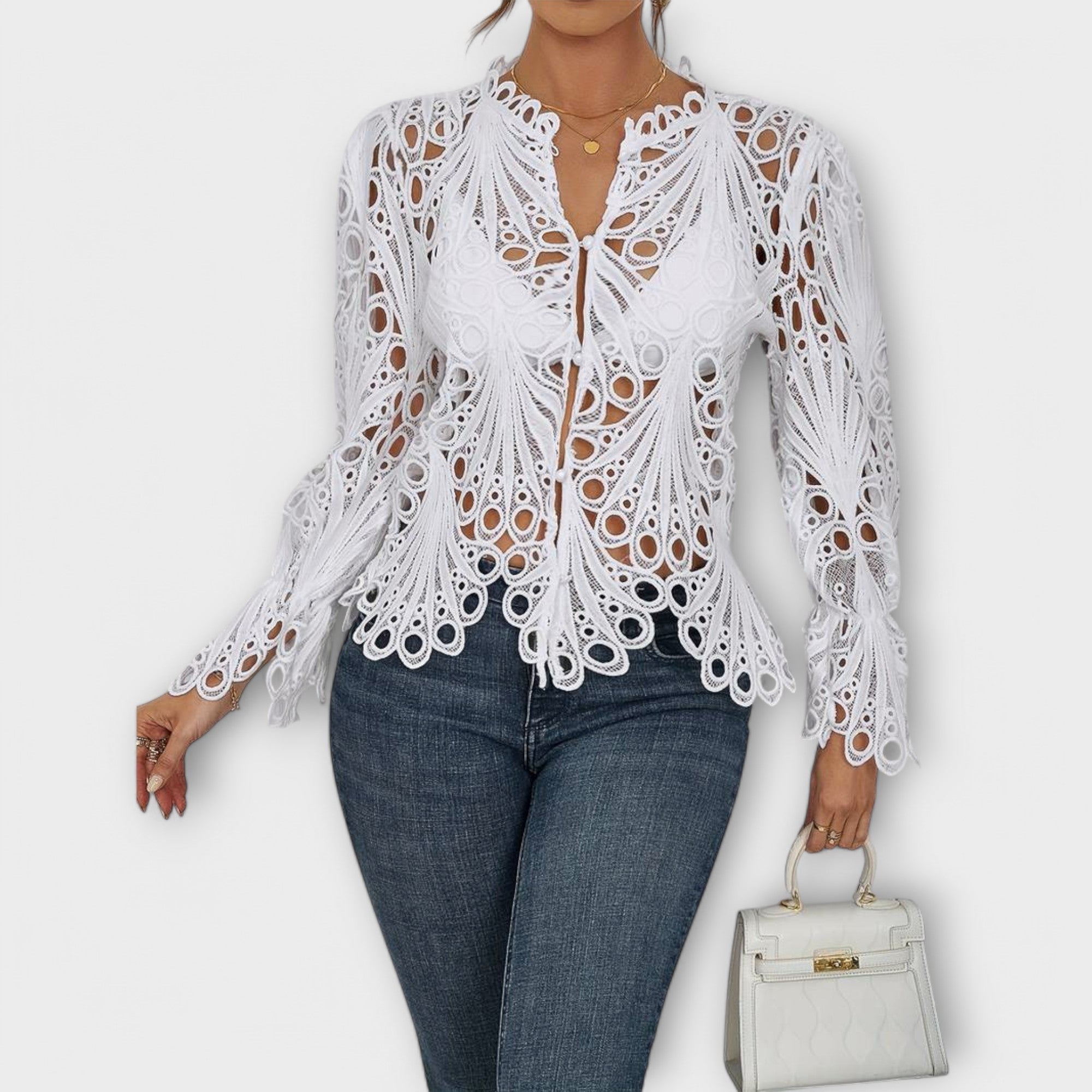 Savannah | Asymmetrisk Bluse