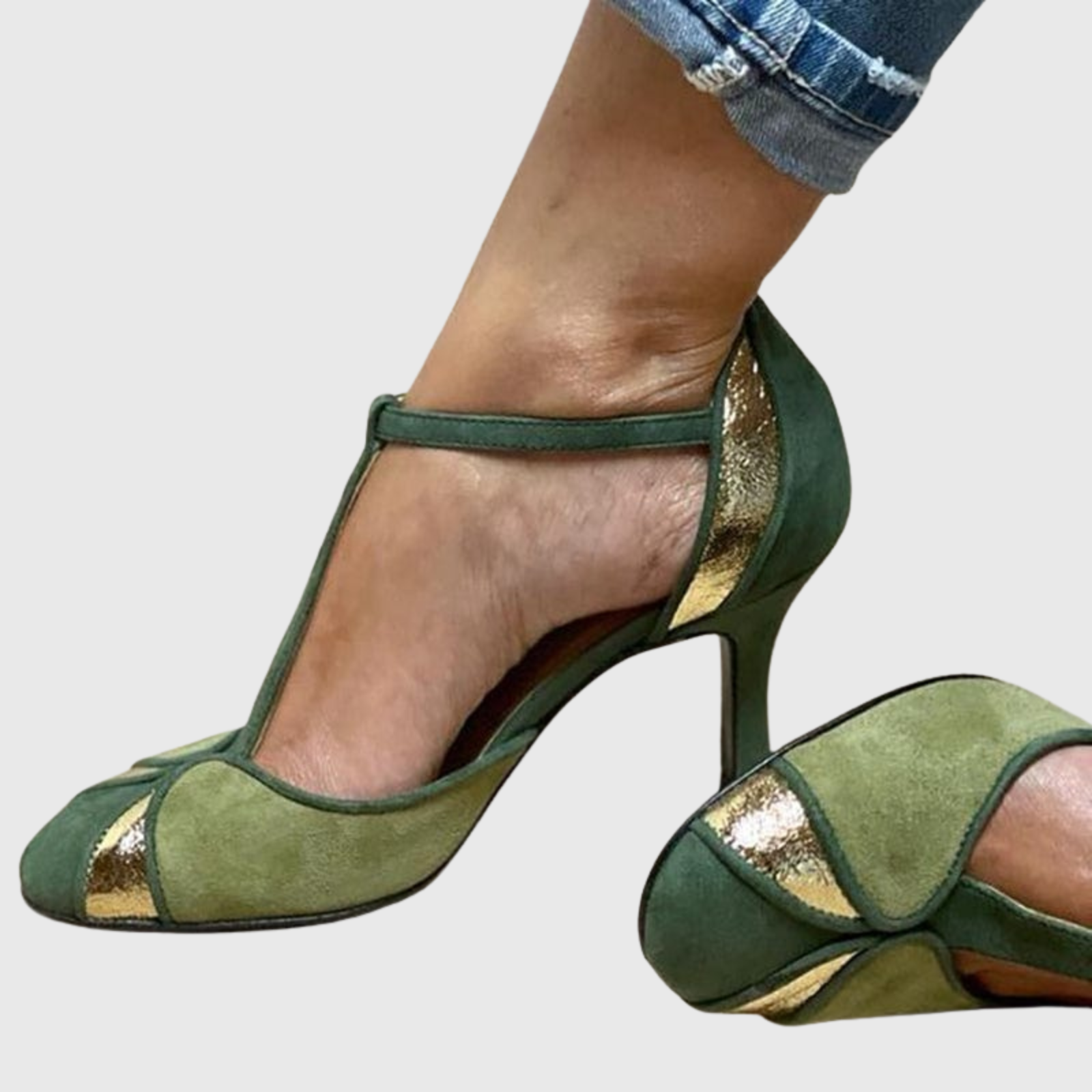 Eliana | Retro T-straps hæler