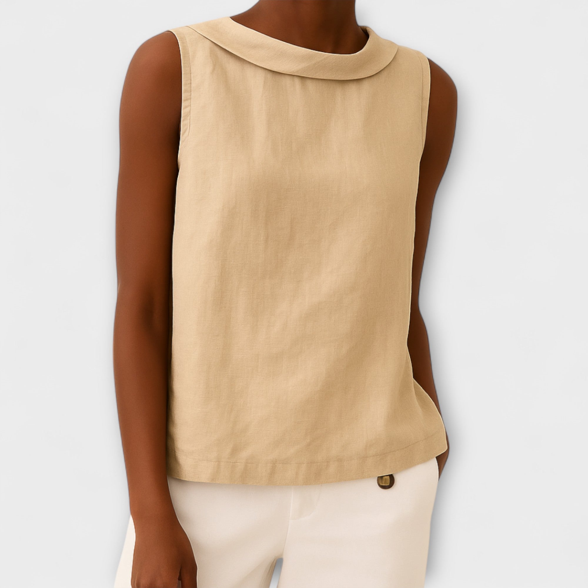 Brianna | Elegant Uten Ermer Top