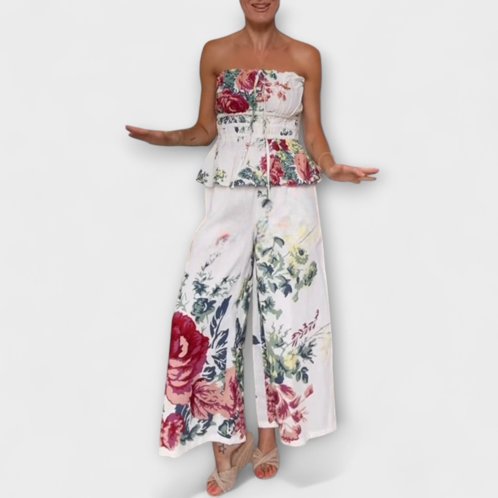 Indigo | Sommer Blomster Mønster Sett