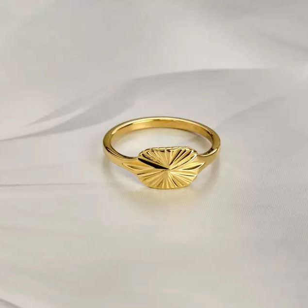 Aurizette | Solstråle Ring 18K Gull