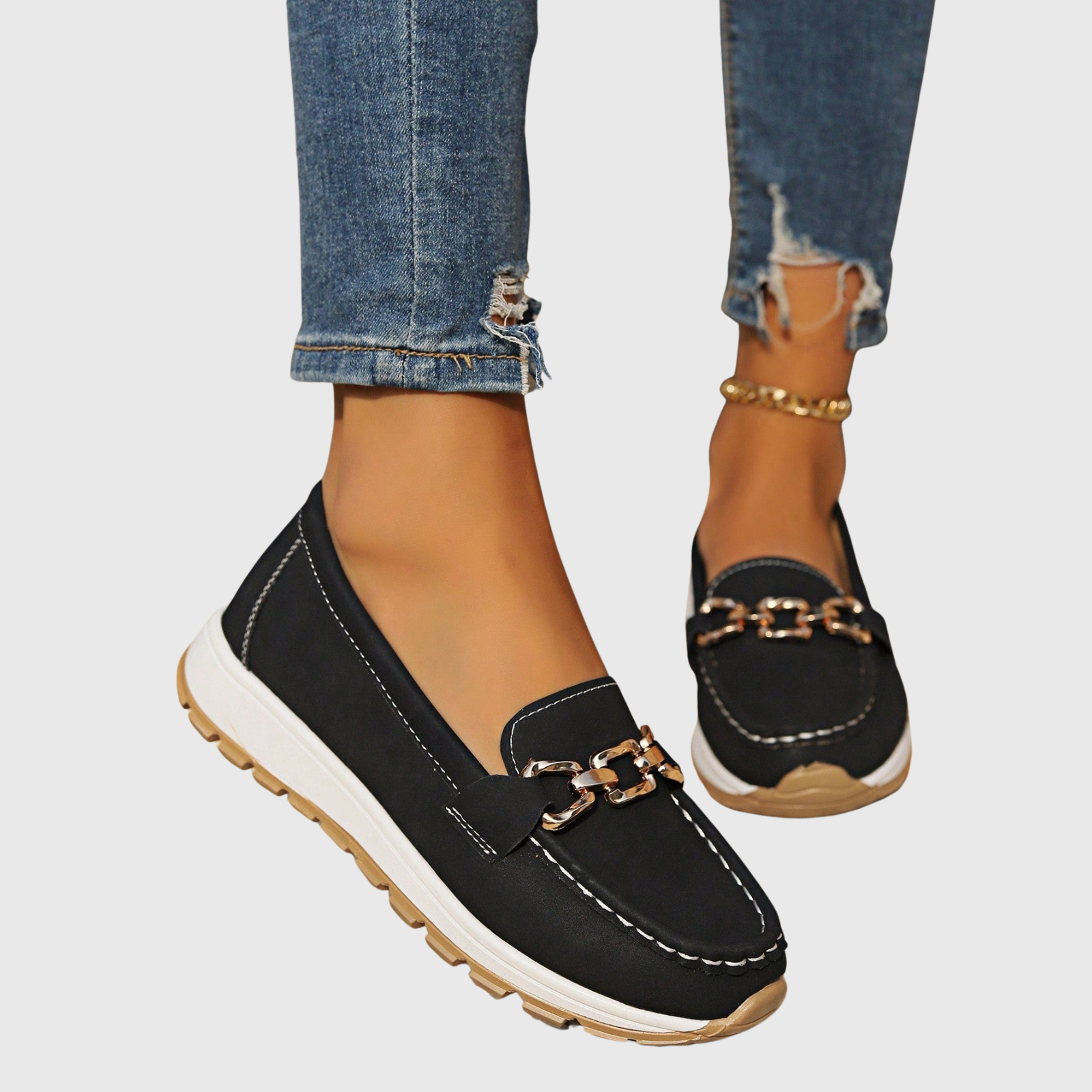 Alexa | Uformelle Spenne Loafers