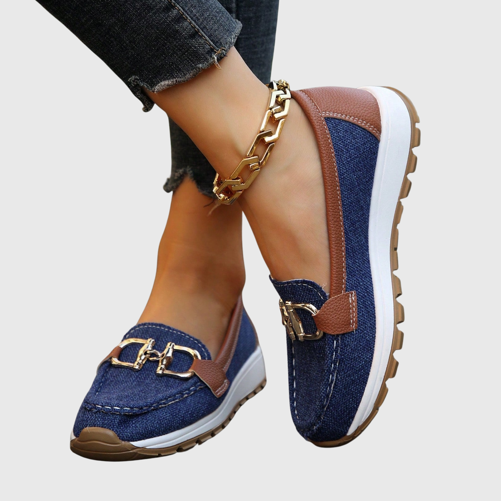 Alexa | Uformelle Spenne Loafers