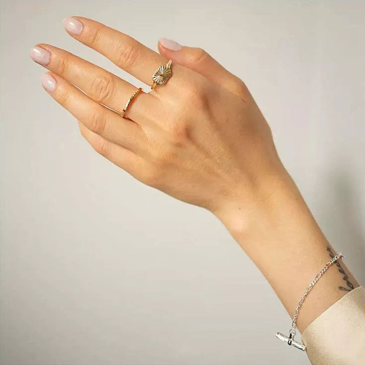 Aurizette | Solstråle Ring 18K Gull