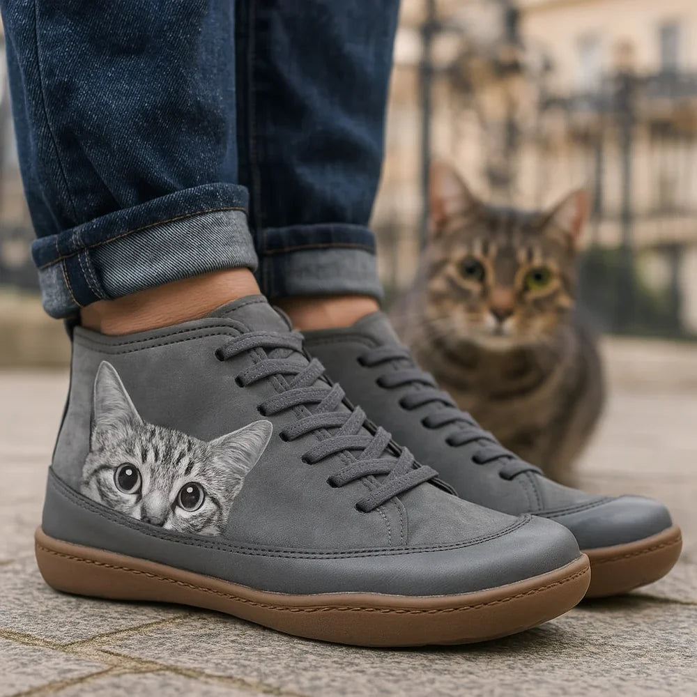 Felissa | Kattetrykk Sneakers