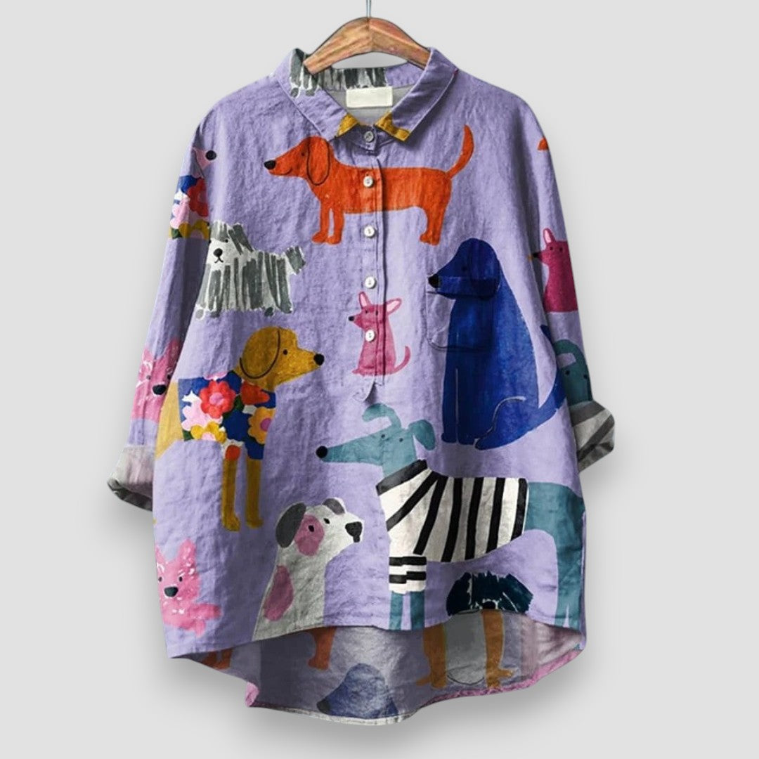 Frida | Elegant vintagebluse