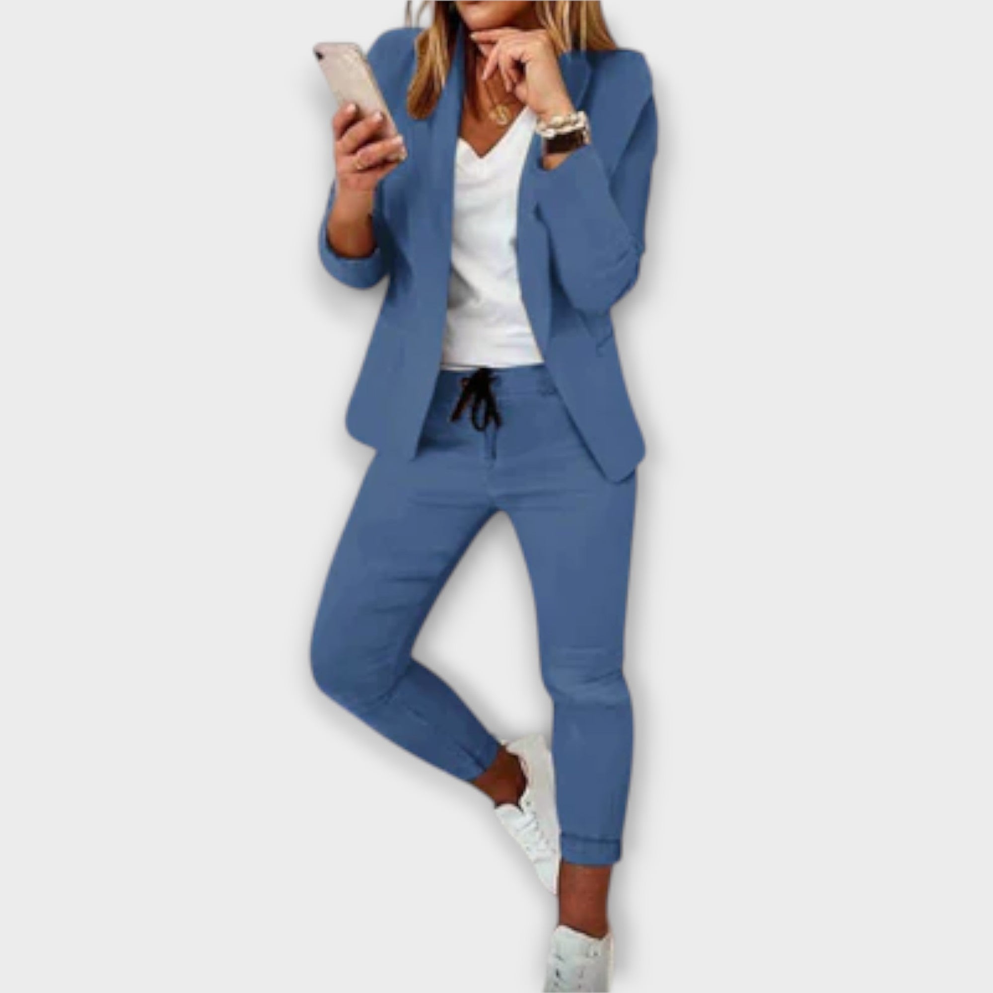 Sophia | Elegant og Komfortabel Blazer Sett