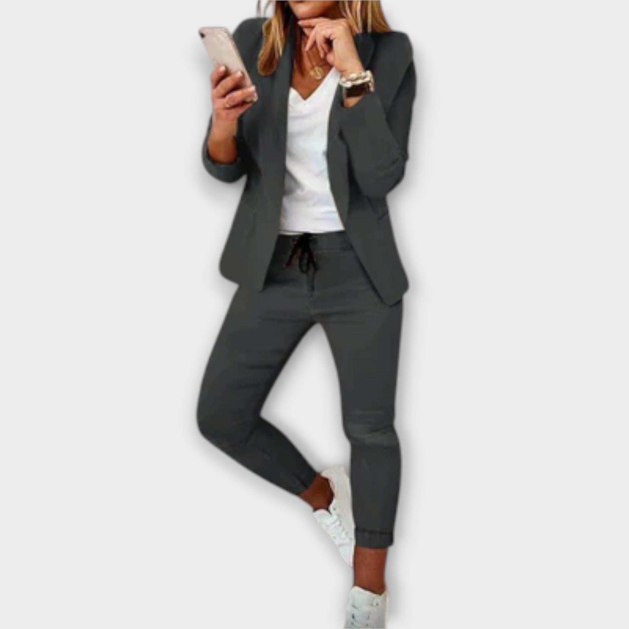 Sophia | Elegant og Komfortabel Blazer Sett