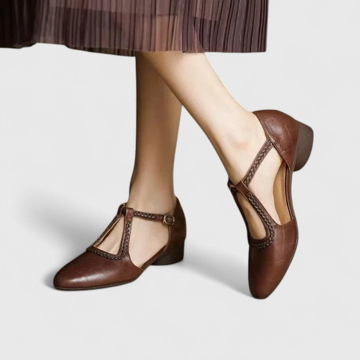 Delphine | Elegant Flate Sandaler